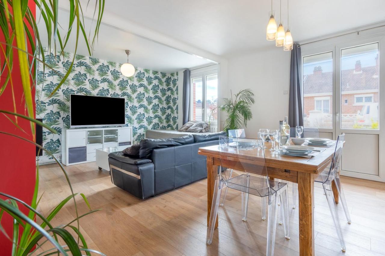 Maison Confortable, Terrasse Et Jardin A Amiens Eksteriør bilde