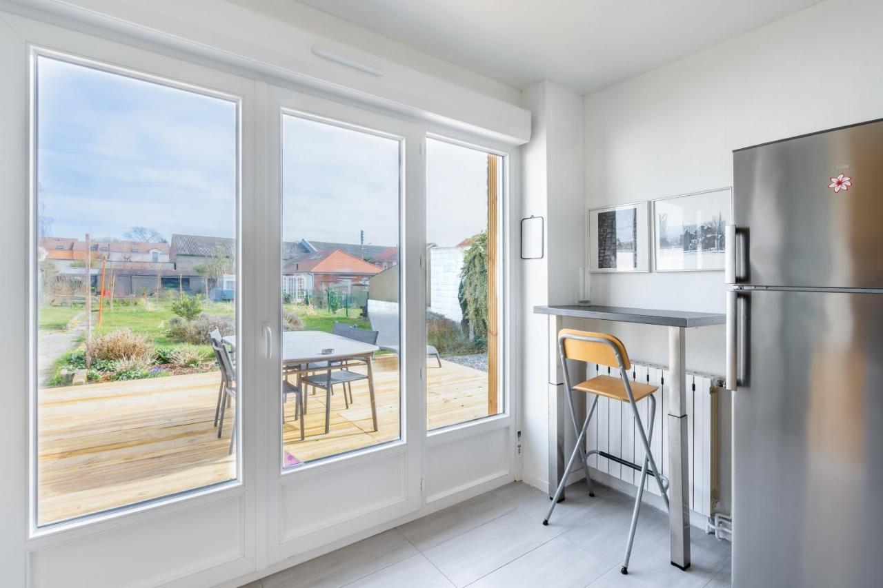Maison Confortable, Terrasse Et Jardin A Amiens Eksteriør bilde